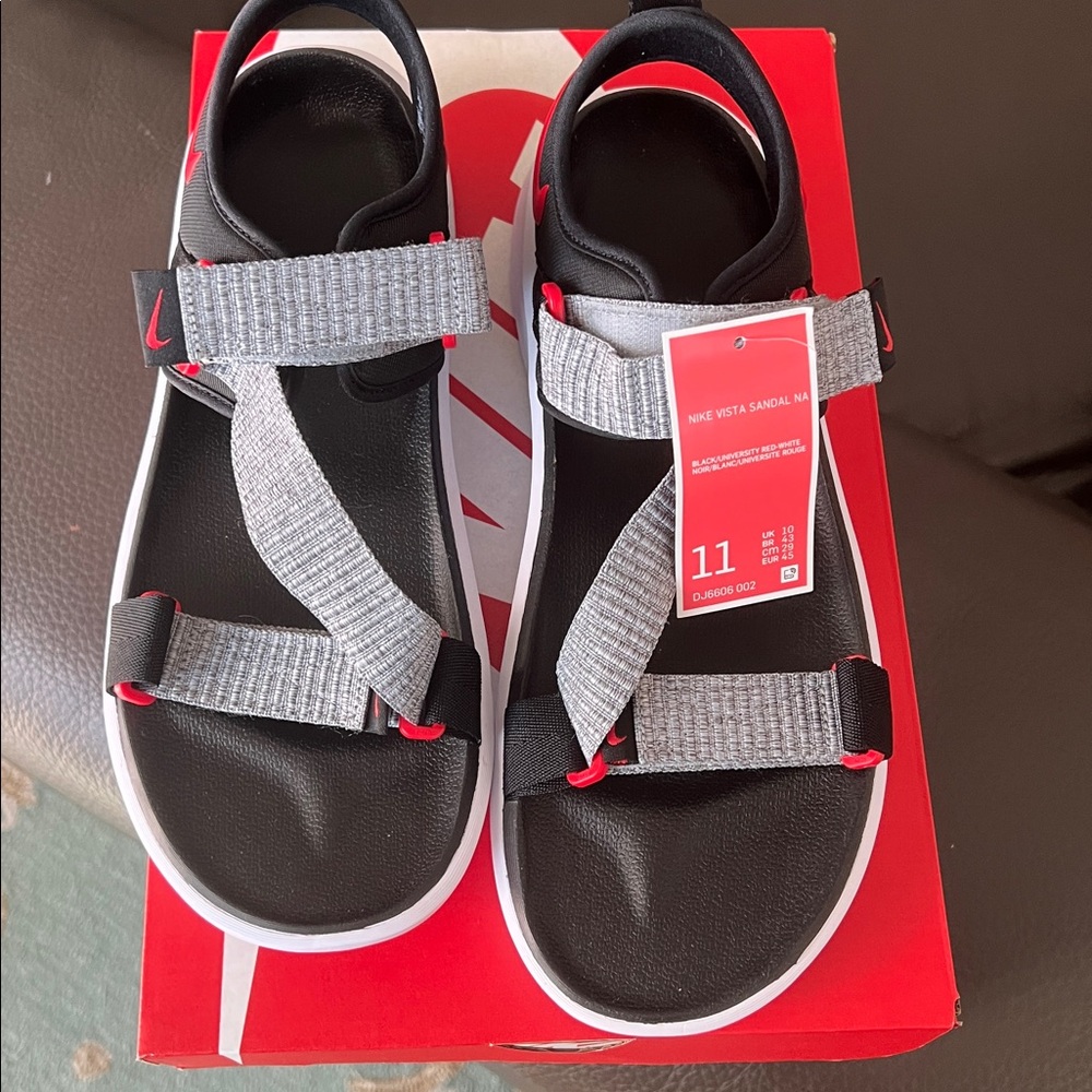 Men's Nike Vista Sandals, Size 11 - Picture 2 of 7